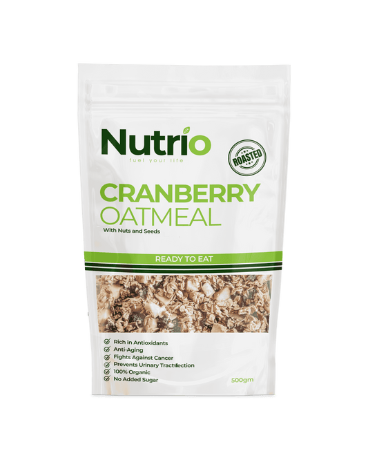 Cranberry Oatmeal - Nutrio