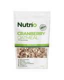 Cranberry Oatmeal - Nutrio