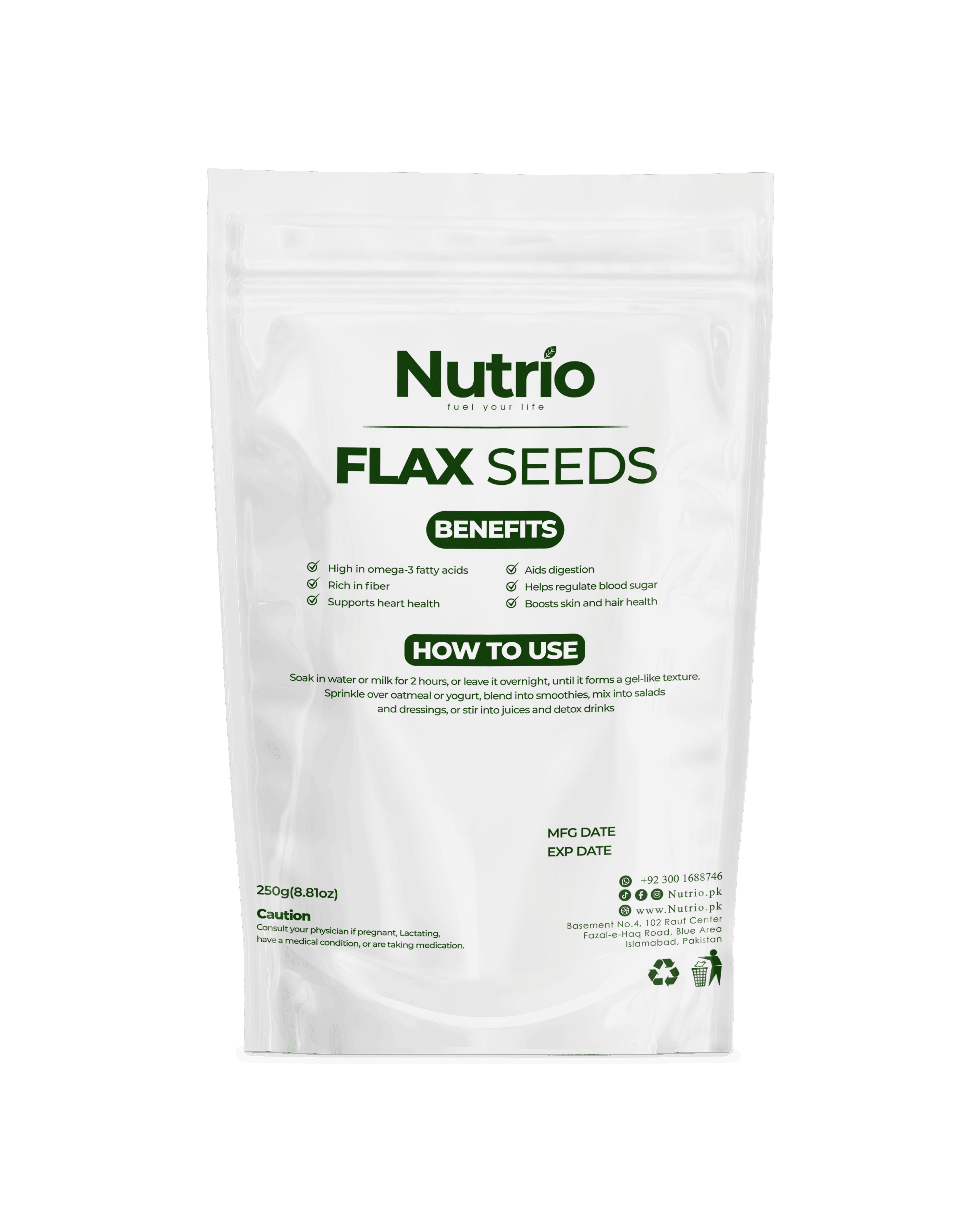 Flax Seeds - Nutrio