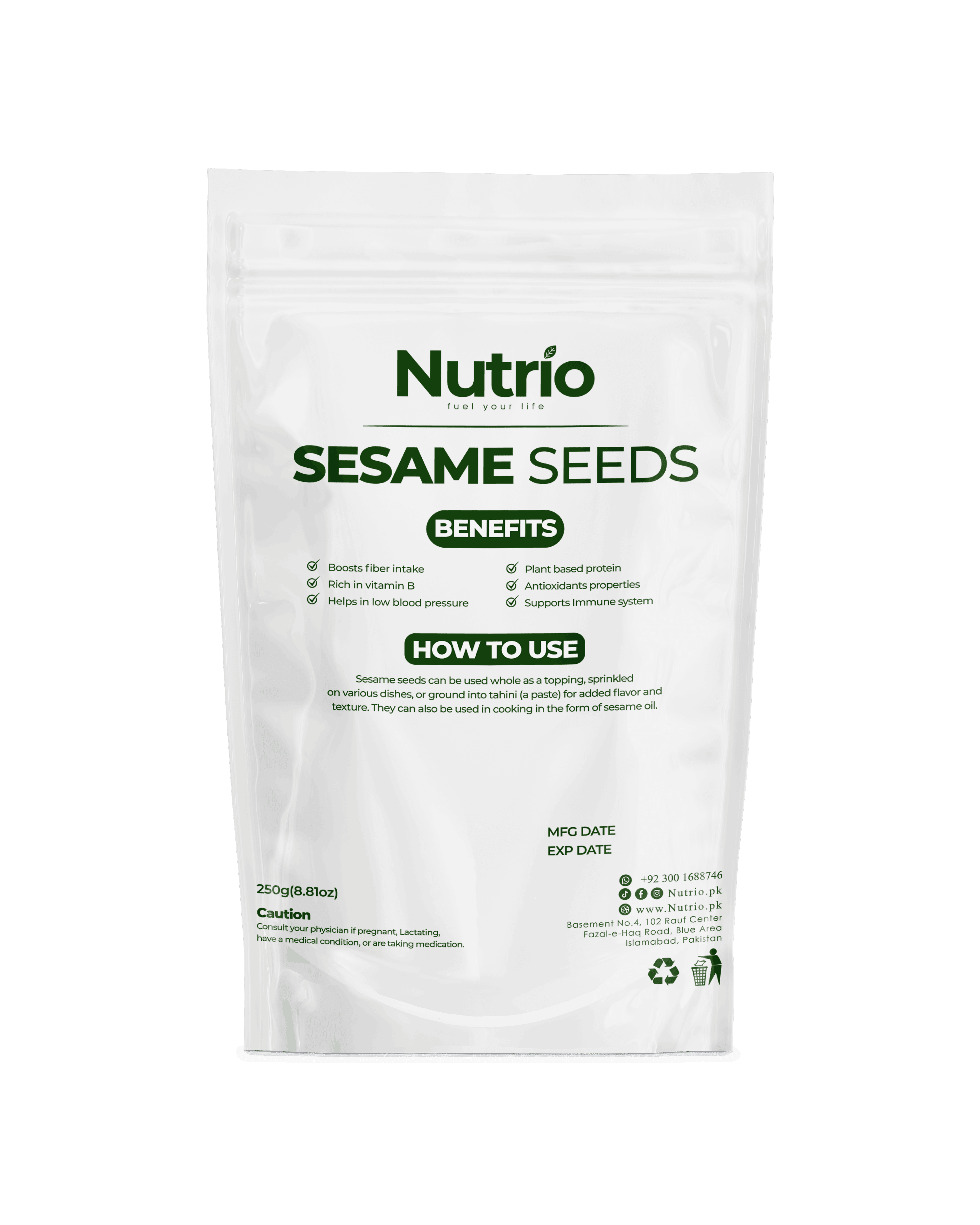 Sesame Seeds - Nutrio