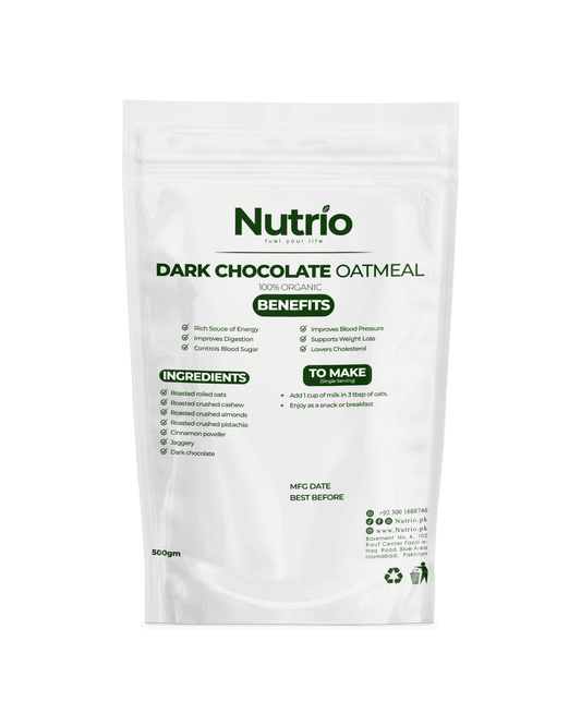Dark Chocolate Oatmeal - Nutrio