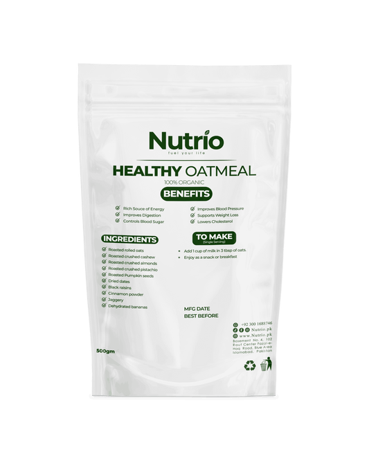 Healthy Oatmeal - Nutrio